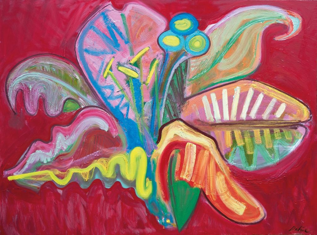 Flower 32014 Oil on canvas. 150 x 200 cm. 59.1 x 78,7 in.